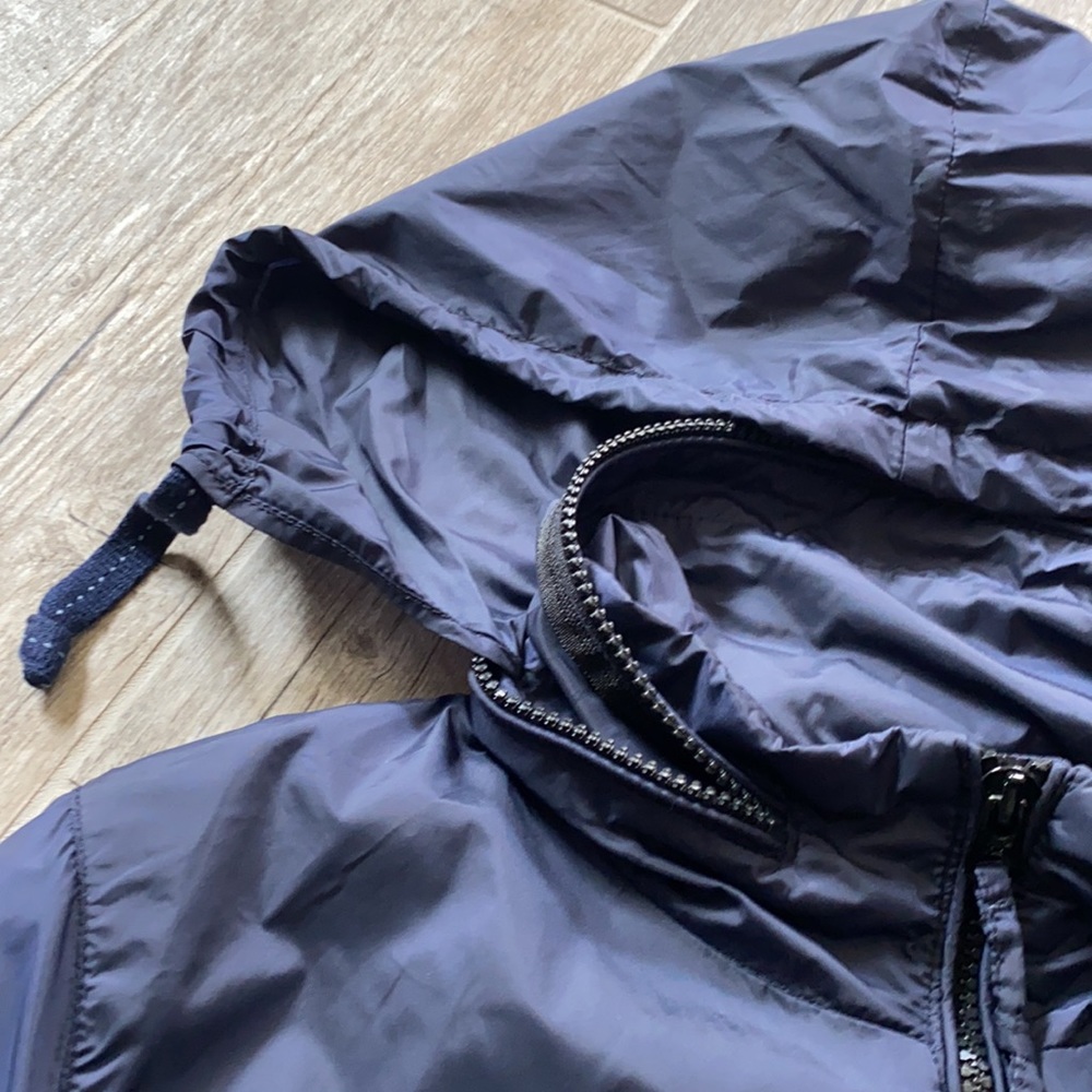 American Eagle Windbreaker Jacket w/Hood - Picture 2 of 8